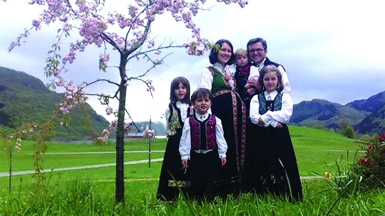 The Bodnariu children were taken away by Barnevernet because of alleged smacking in the home.