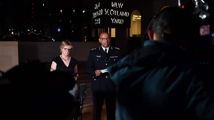 The UK's head of counter-terrorism policing Neil Basu and chief medical officer for England Dame Sally Davies speak about the Novichok poisoning in Amesbury.