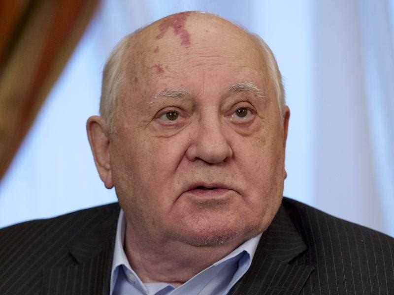Mikhail Gorbachev has slammed Mr Trump's decision.
