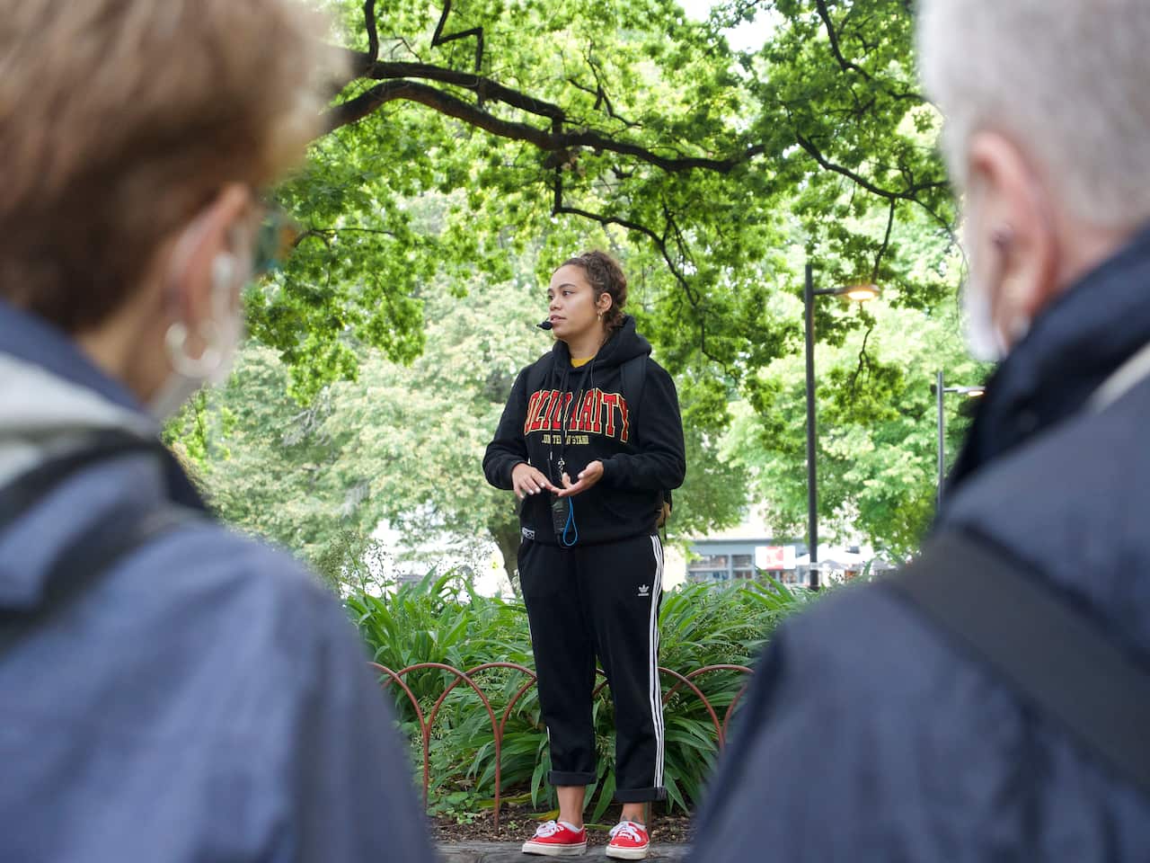 Nunami hopes visitors and locals learn about Tasmania's Aboriginal history through her tour.