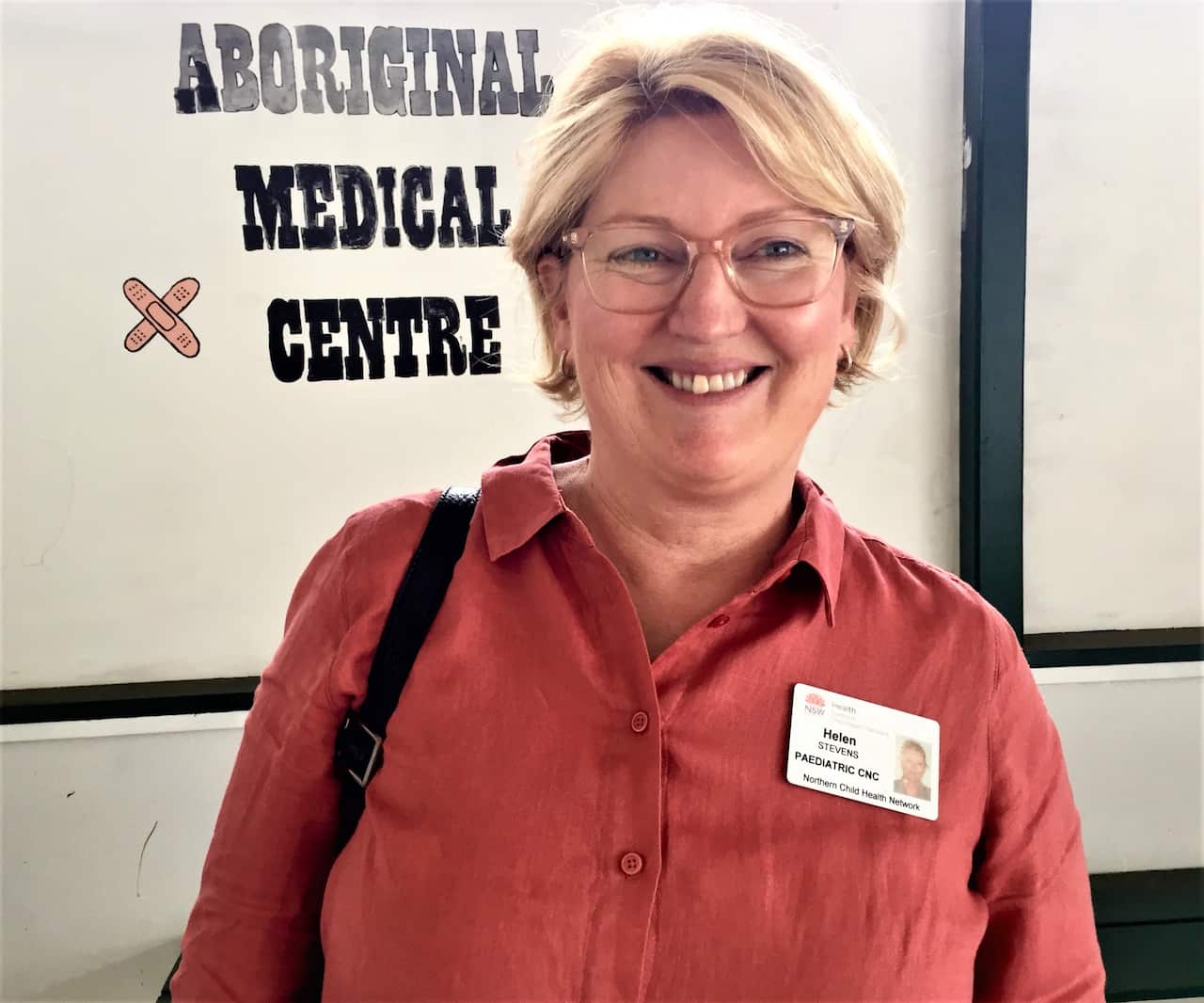 Paediatric clinical care nurse Helen Stevens from John Hunter Children's Hospital.