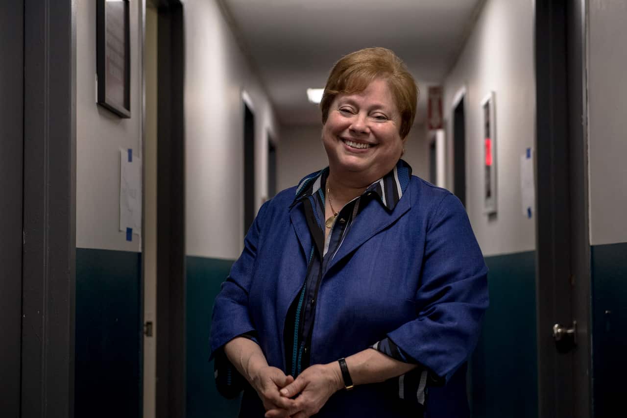 Jane Lockshin, the treasurer of the Henry Street Settlements board, in New York.