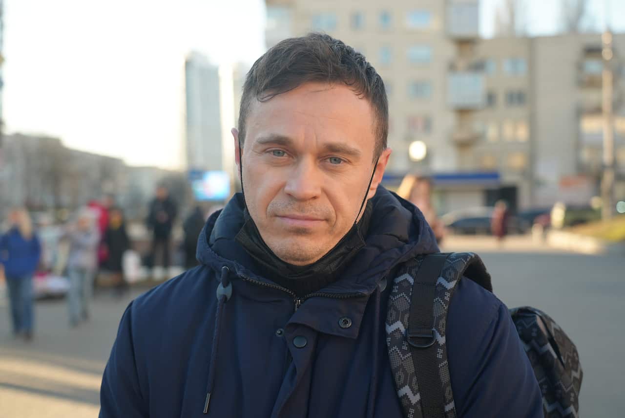 Oleksandr Kurilin says he is prepared to do what it takes to defend his homeland.