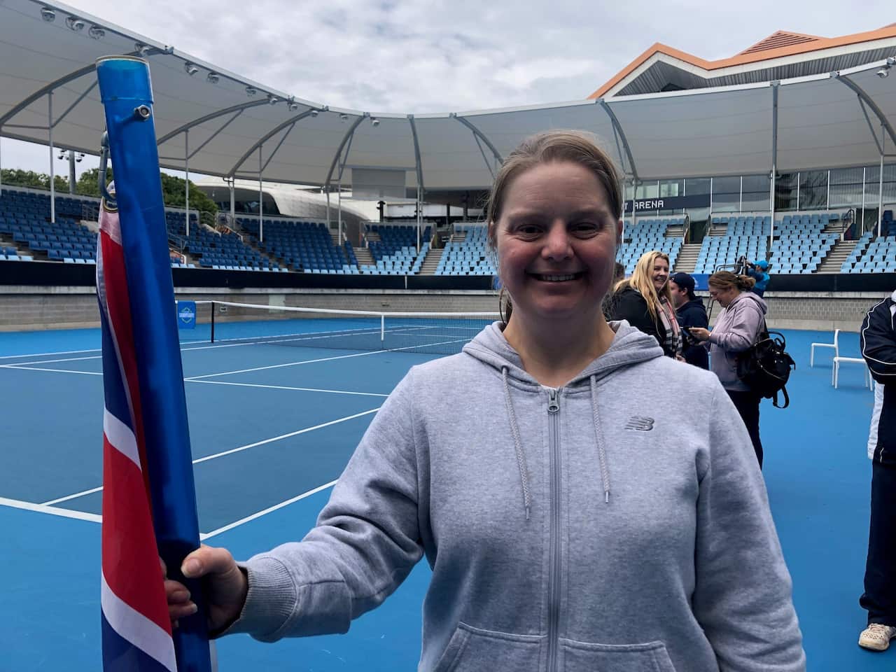 Oliva Sayers is chasing her second title this year. 