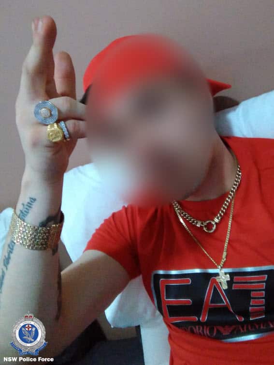 One of the members of the syndicate (NSW Police)