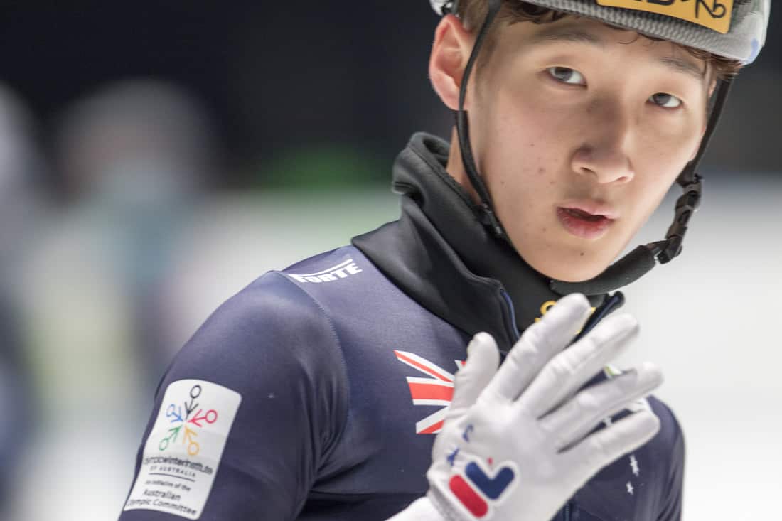 Andy Jung has qualified for the 500m and 1500m speed skating at next year's Winter Games in South Korea.