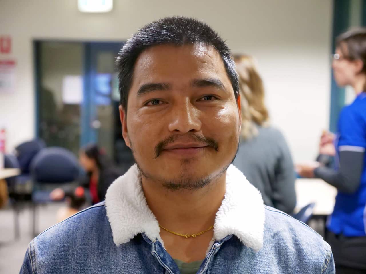 Bhim Gurung is also voting for the first time this election.