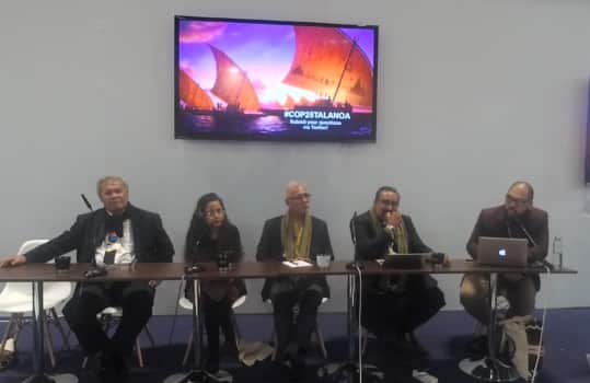 James Bhagwan told Scott Morrison Australia’s coal industry is killing the Pacific region. 