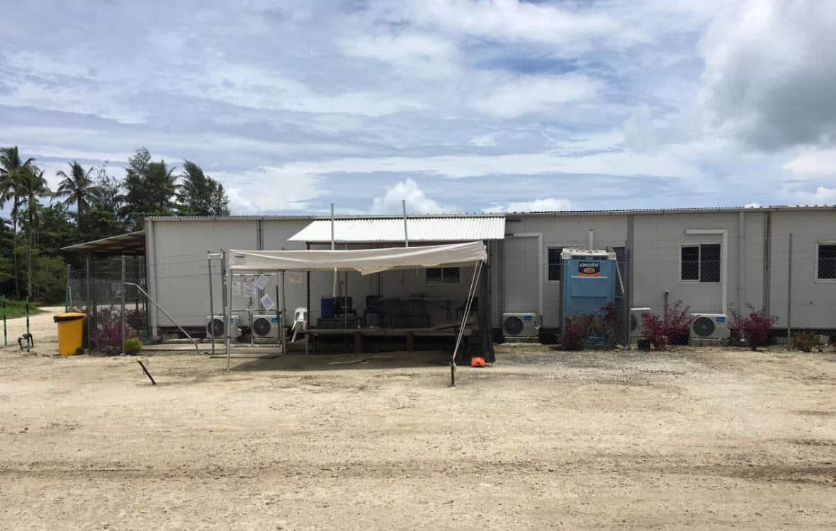People on Manus Island say offices normally staffed by Paladin workers are empty. 