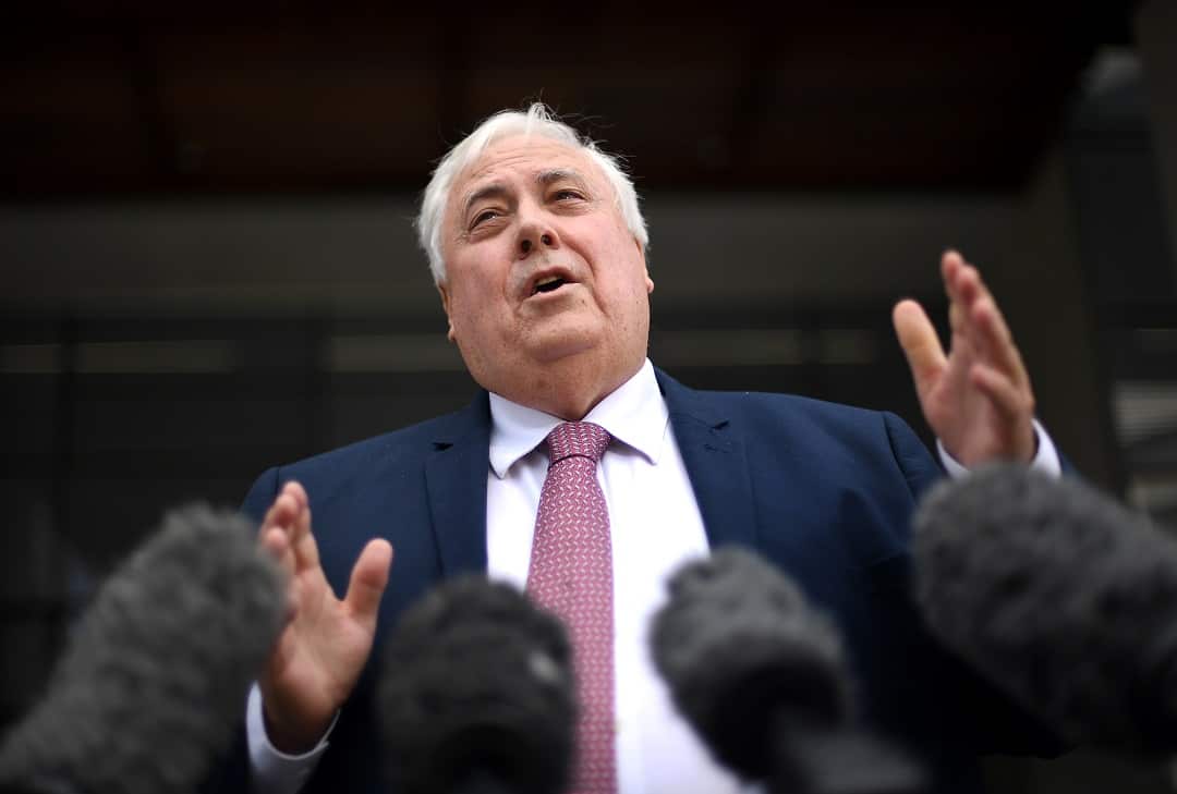 Businessman Clive Palmer says he's "a bad man". 