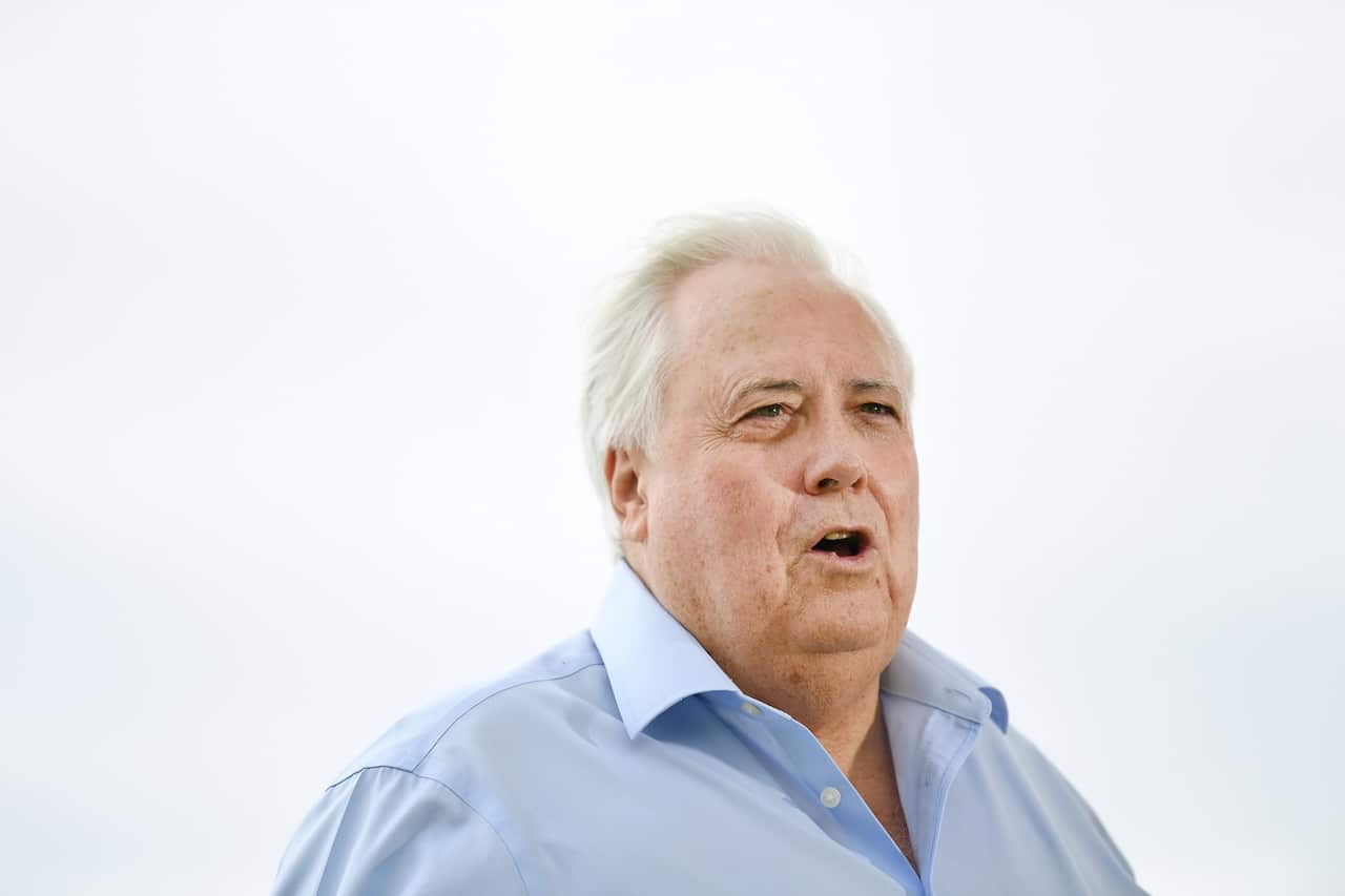 Clive Palmer says it is a matter of "national importance that the borders be open".