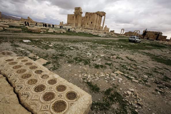 Partial view of the ancient oasis city of Palmyra (AFP/Getty Images)