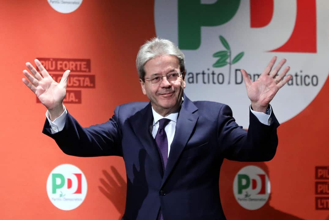 Italian Premier Paolo Gentiloni.