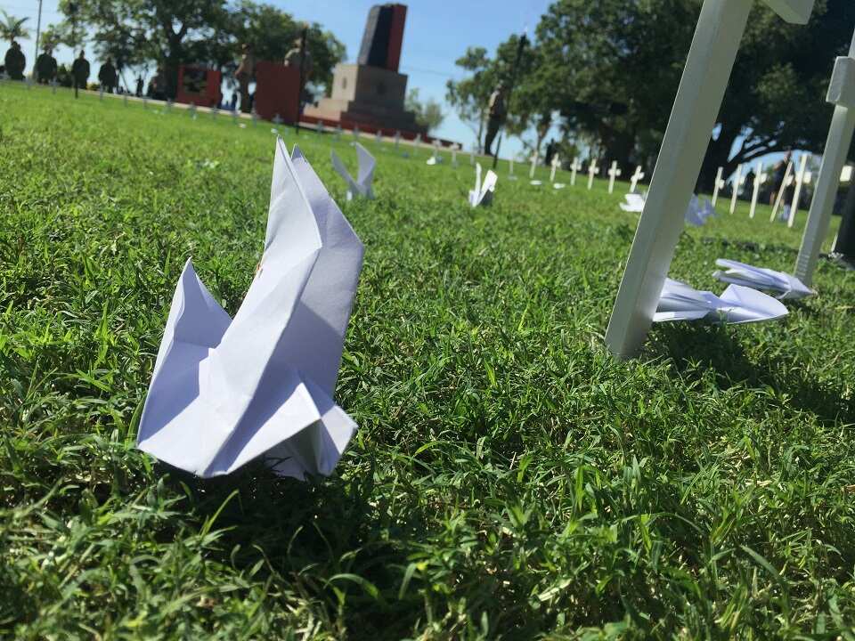 Japanese peace crane 