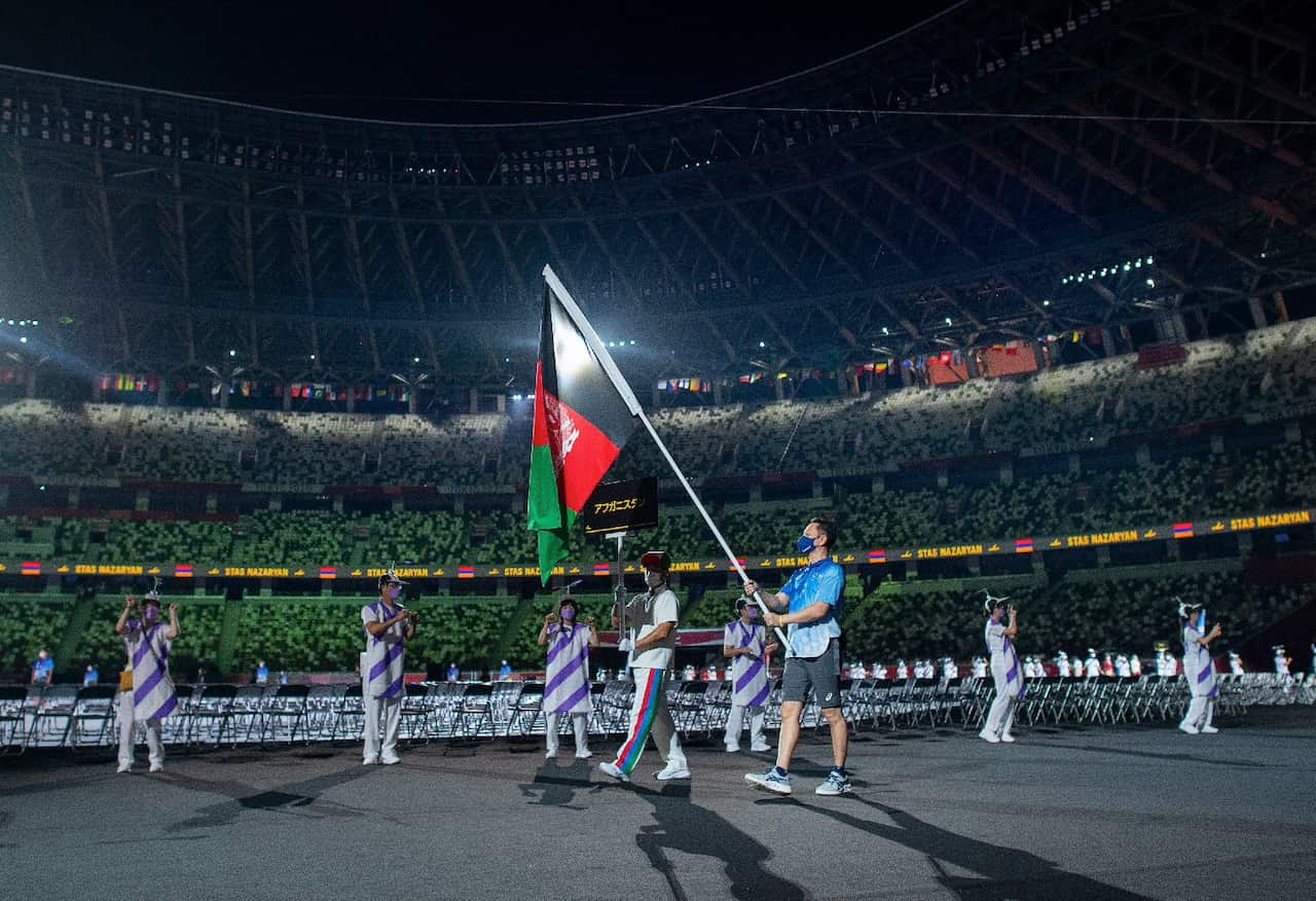 Two athletes from Afghanistan will take part in the Tokyo Paralympics after being safely evacuated from Kabul.