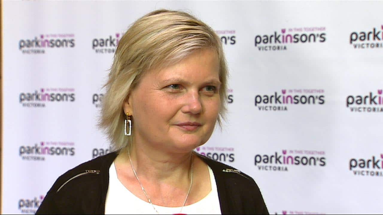 Ester Gardner lives with Parkinson's