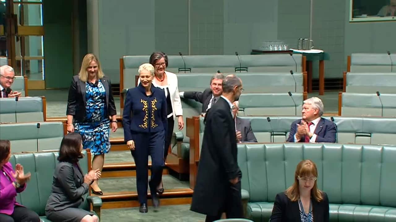 The Coalition no longer has as majority in the Lower House after the independent was sworn on Monday morning.