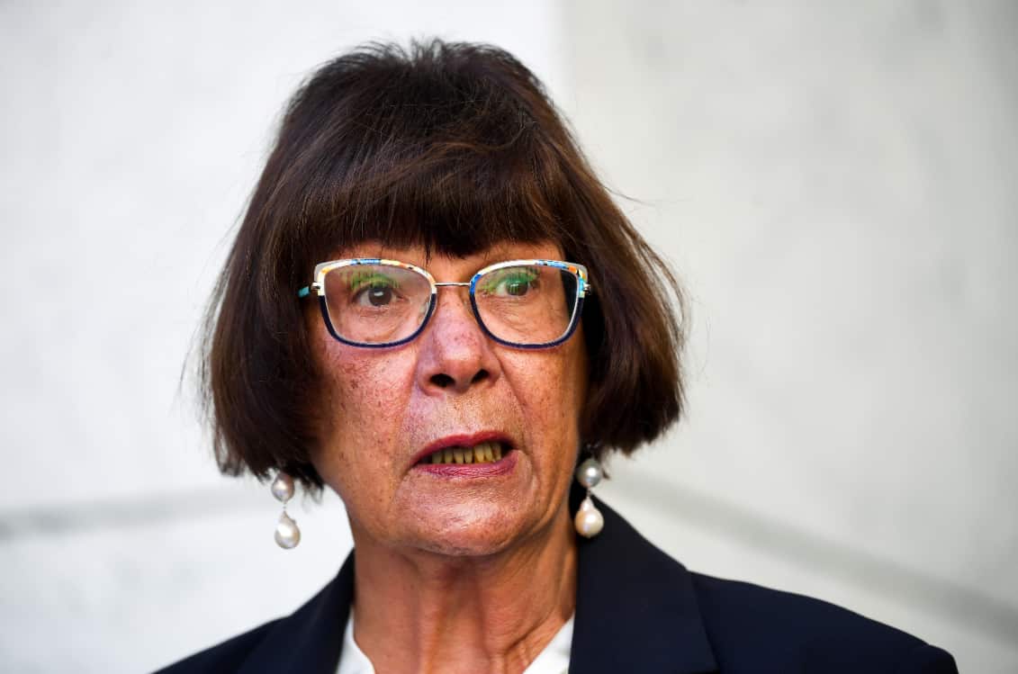 Coalition of Peaks Convenor and Co-Chair of the Joint Council on Closing the Gap Pat Turner speaks to the media.