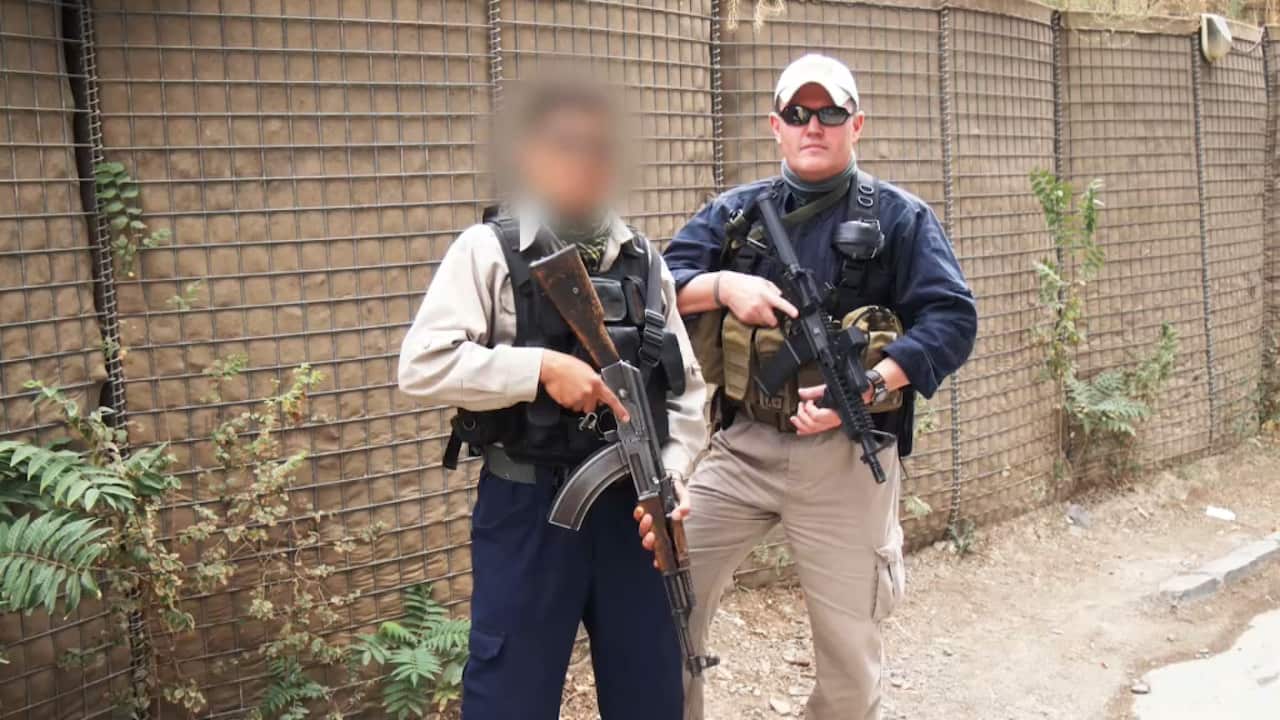 Paul Johnstone in Afghanistan