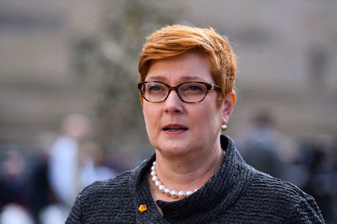 Marise Payne announced Australia had donated $6 million to PNG's polio prevention efforts.