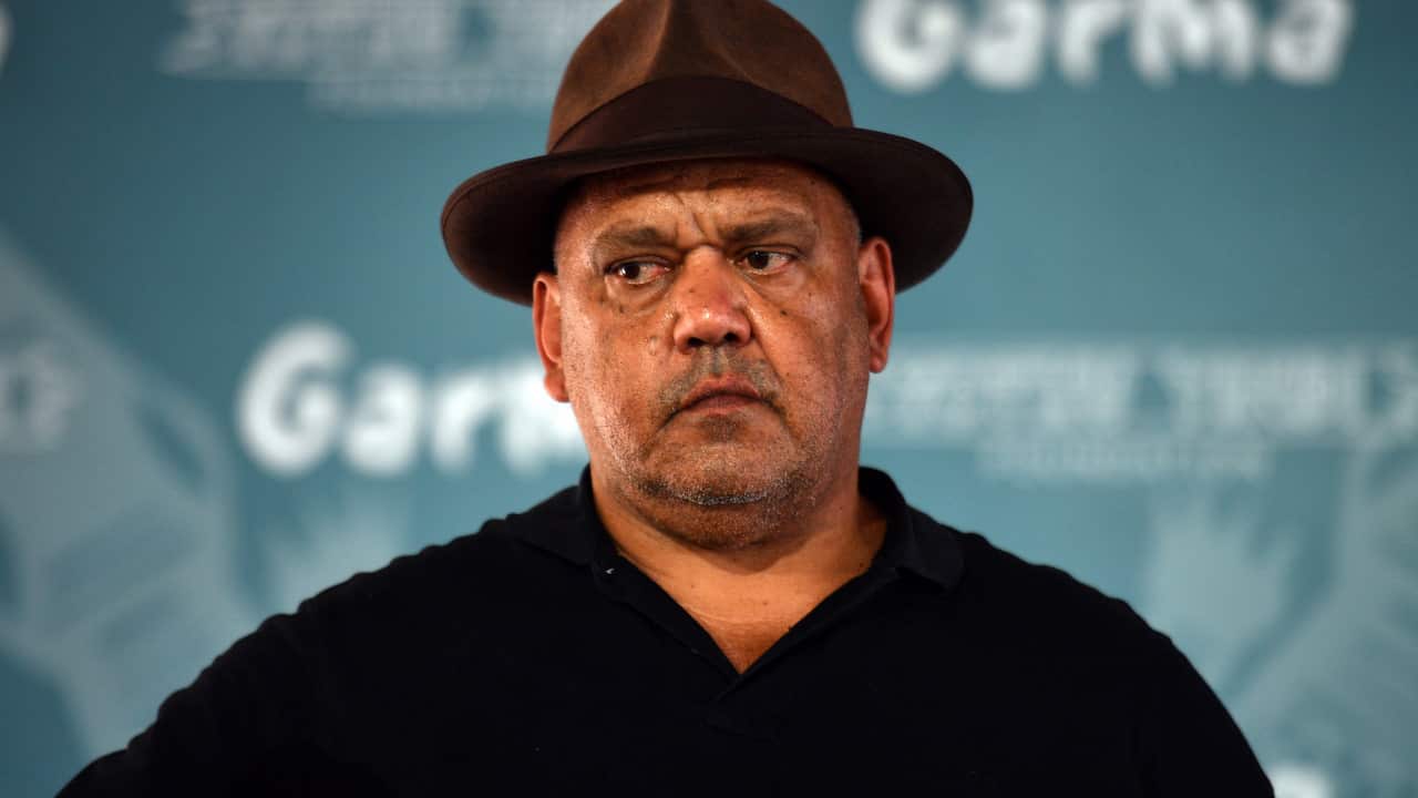 Noel Pearson at the Garma Festival.