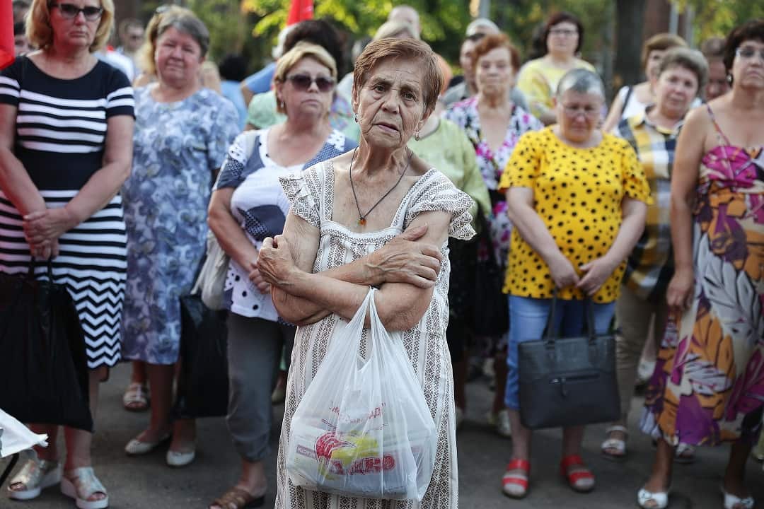 Ivanovo Region residents protest against proposed changes to Russia's pension legislation
