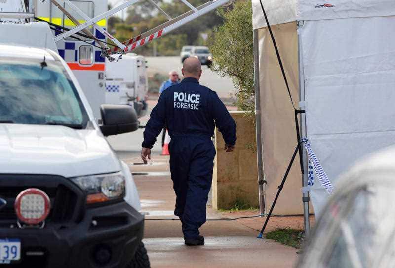 WA Police say two people were found dead at the scene. A third died a short time later.