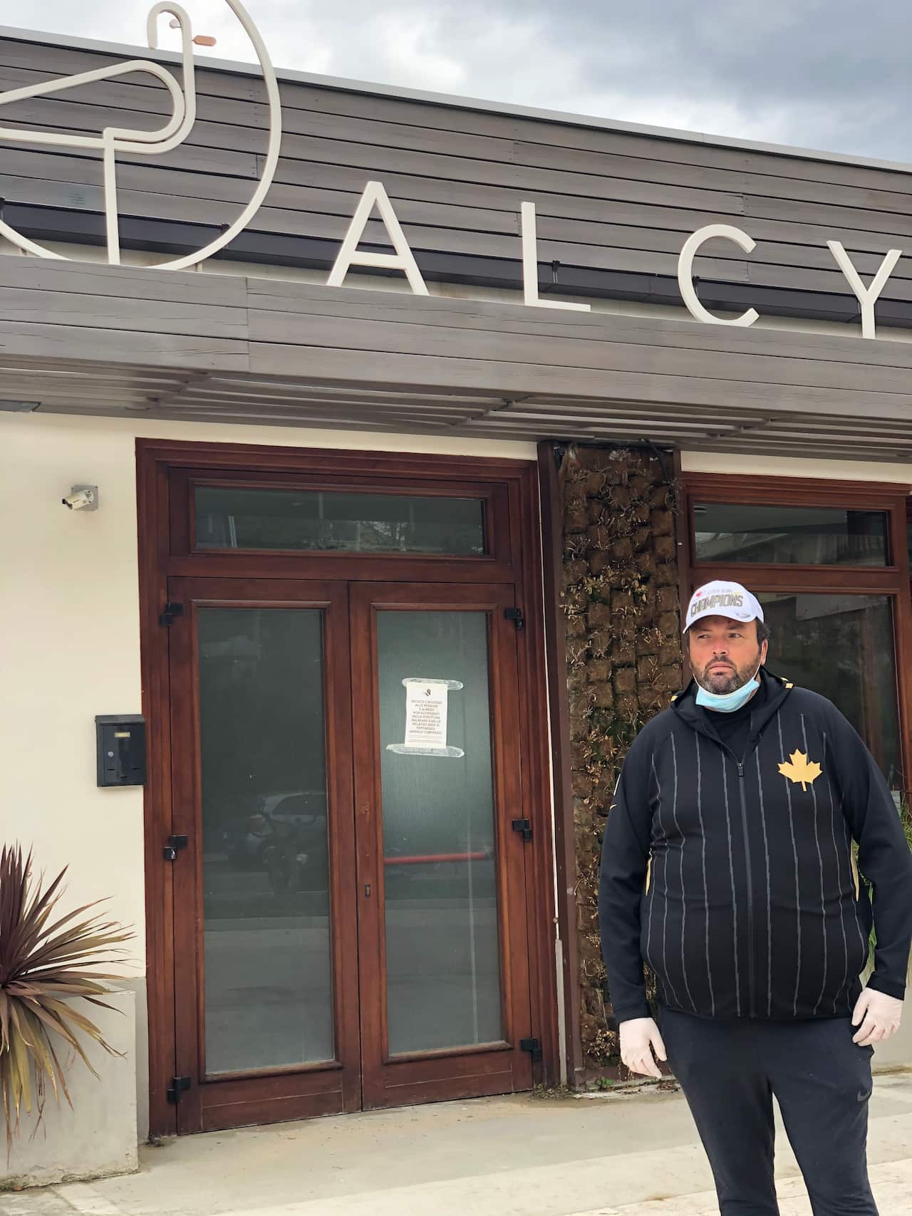 Beach club owner Luca Cardano said there is still a lot of uncertainty. 