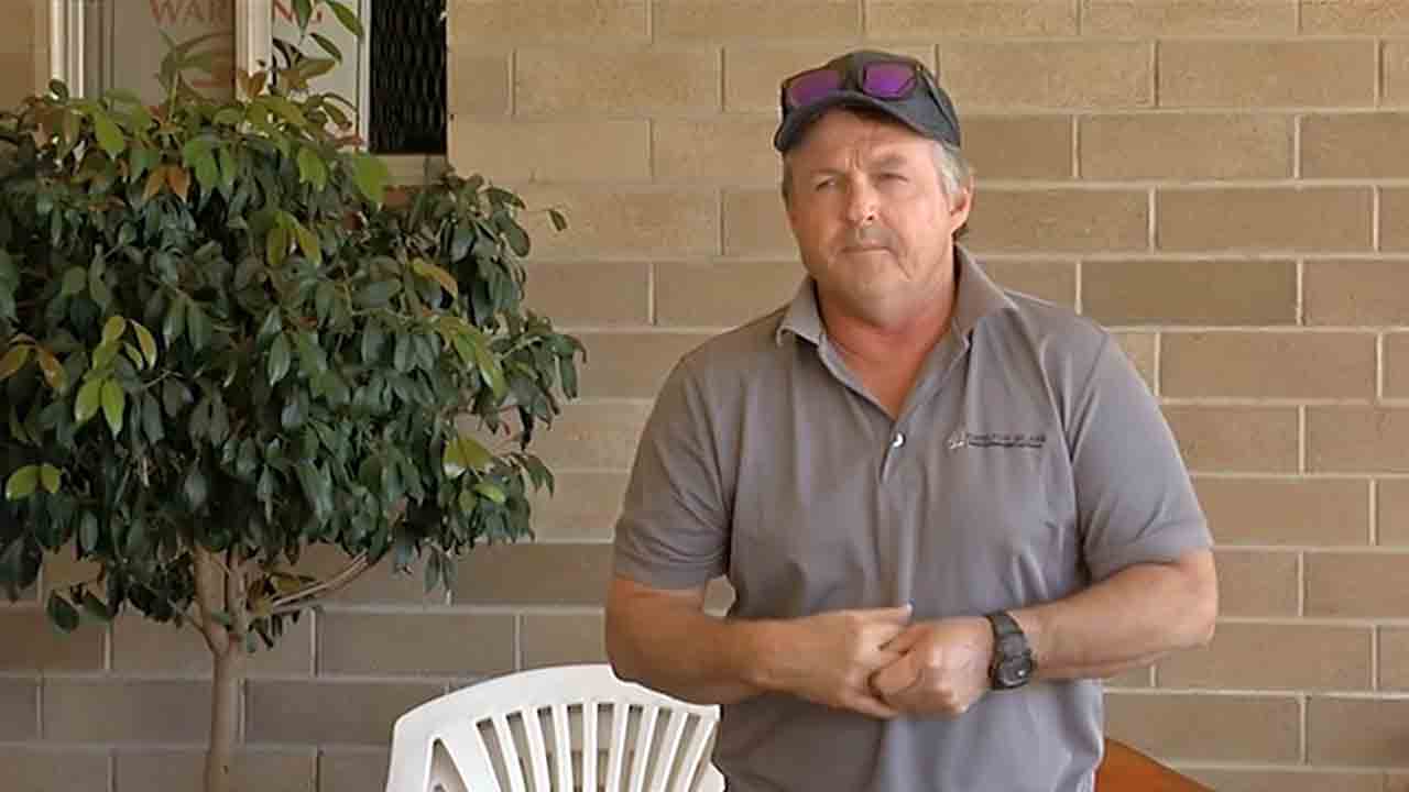 Peter Woolford is Chairman of an anti-radioactive waste group in Kimba.