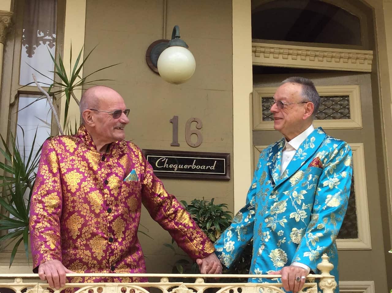 Peter and Bon named their house after the Chequerboard program. 