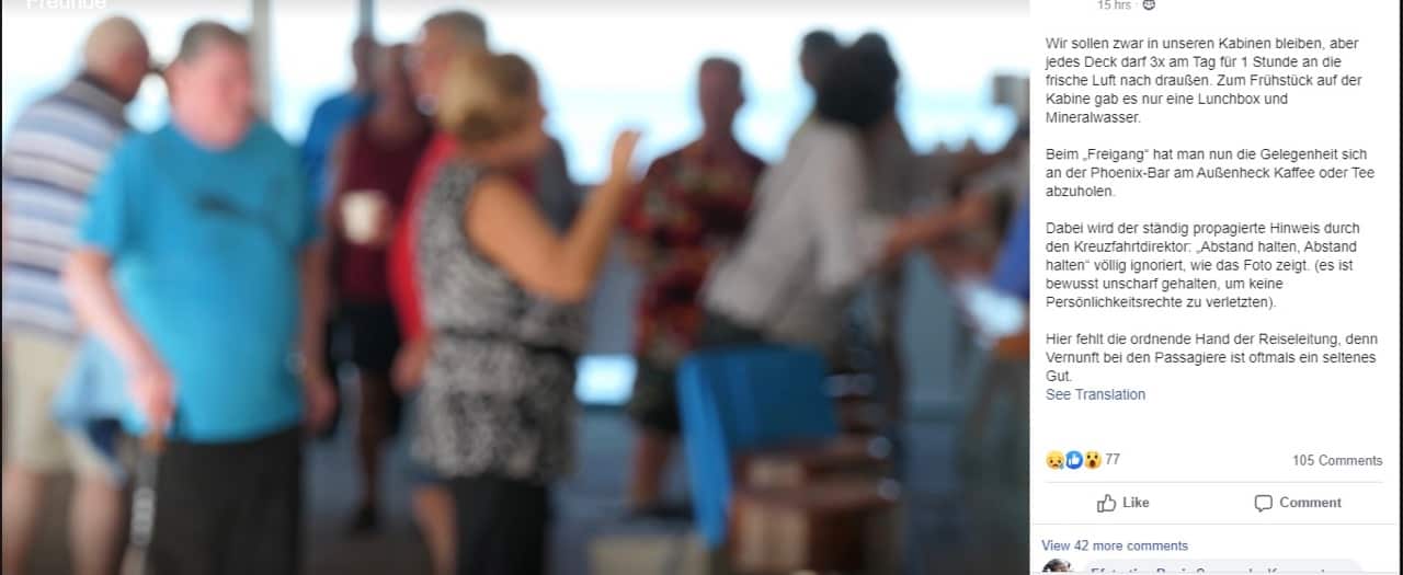 Passengers have voiced frustration that social distancing is being on board.