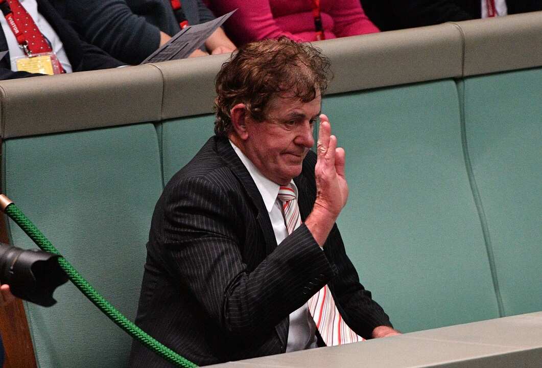 Former Speaker Peter Slipper.