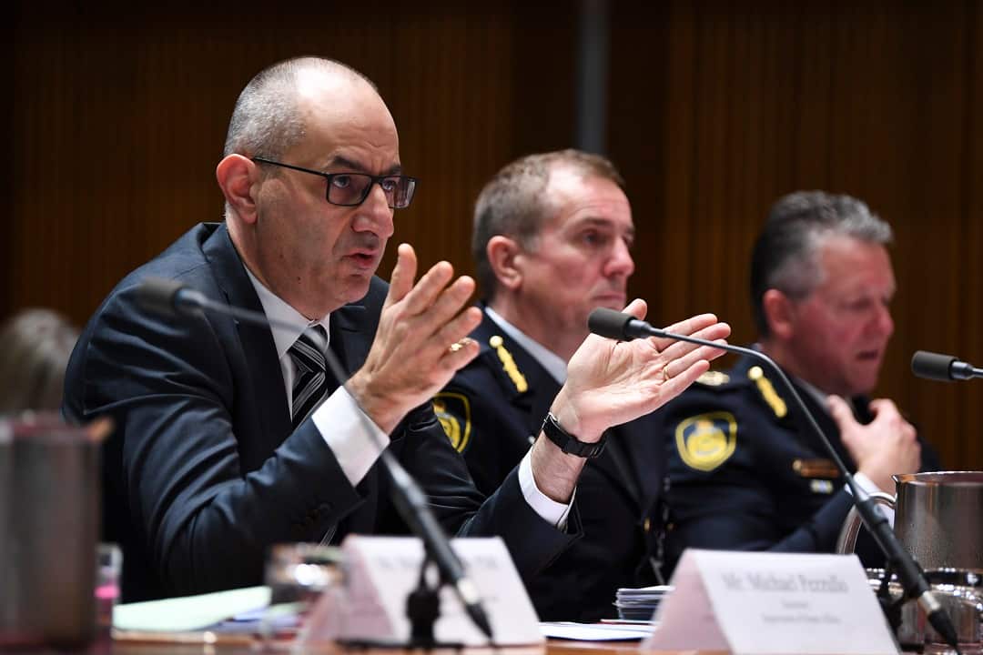 Secretary of the Department of Home Affairs Michael Pezzullo was grilled about plans to privatise the visa application system at Senate Estimates. 