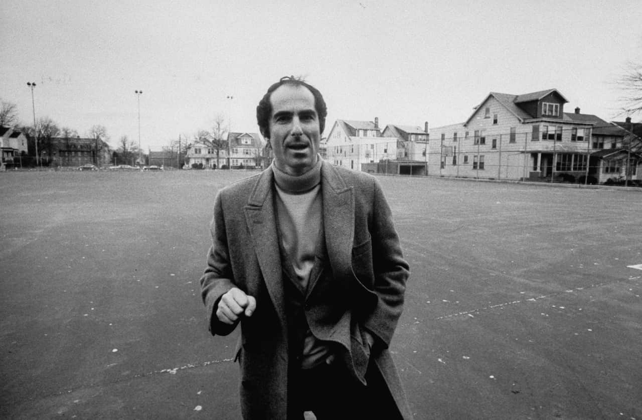 Philip Roth photographed for LIFE magazine in 1968.