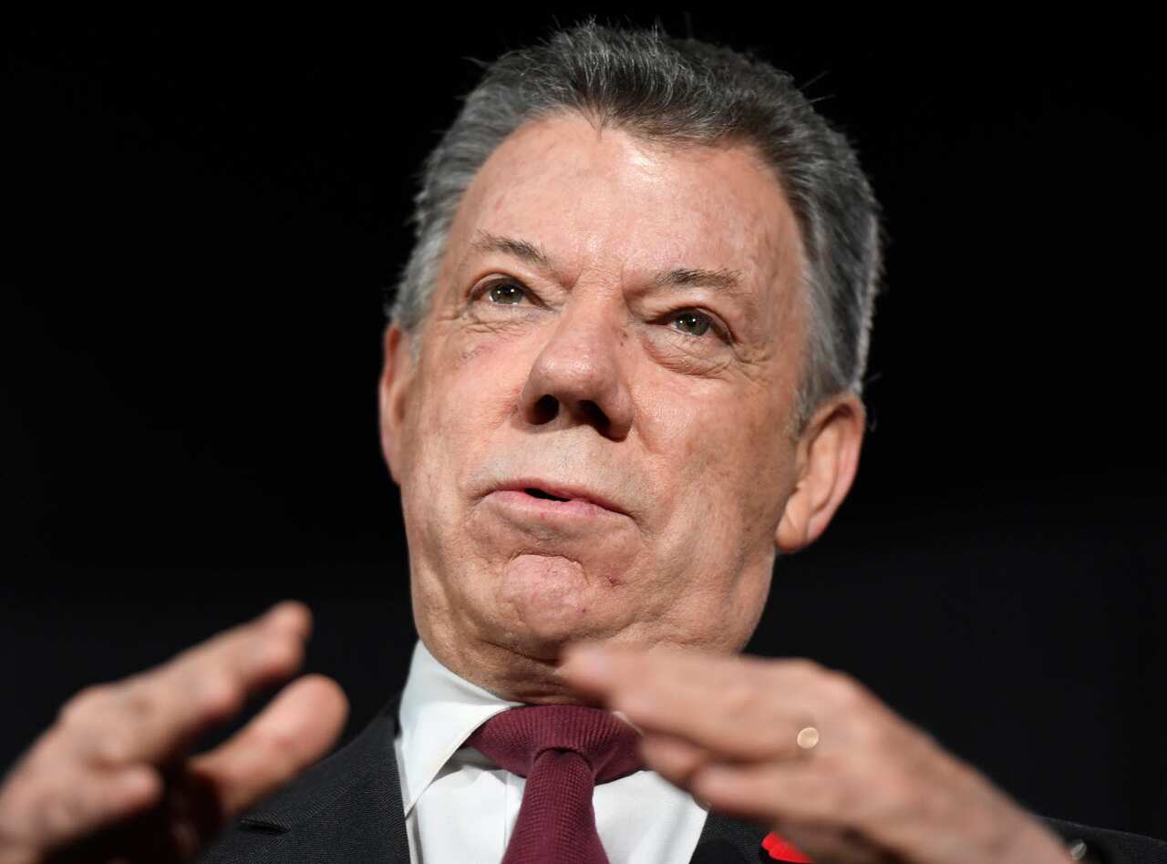 President of Colombia Juan Manuel Santos 