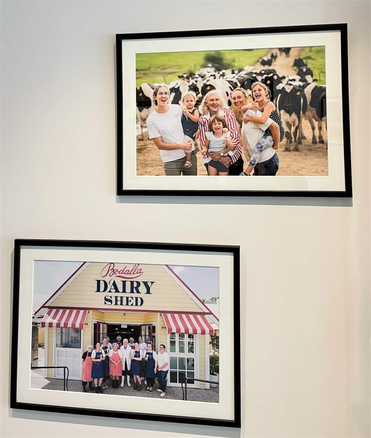 Photos of the family farm on the NSW south coast.