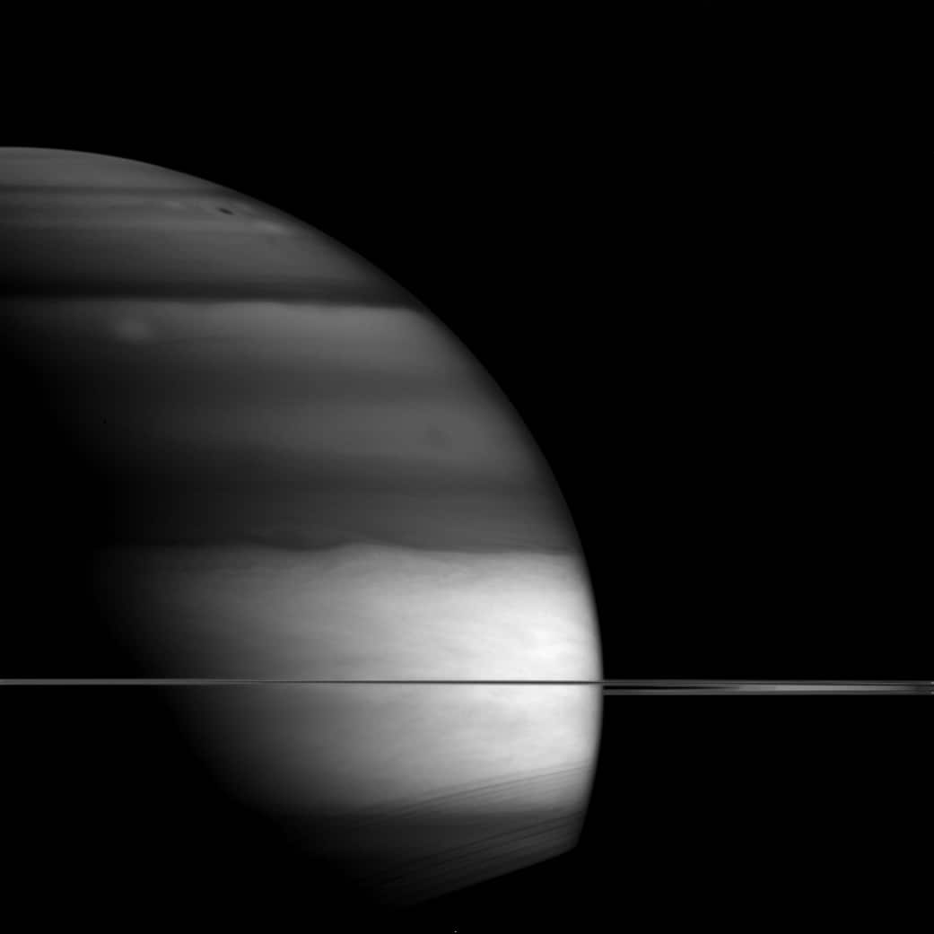 Image of Saturn taken by Cassini