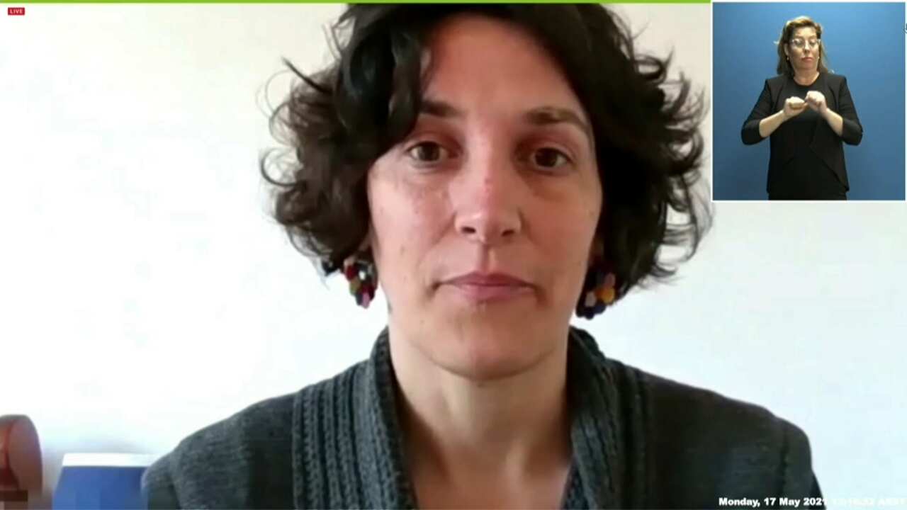 Pia Saple says she and many other cystic fibrosis sufferers are very willing to get the COVID-19 vaccine, but have been unable to book an appointment. 