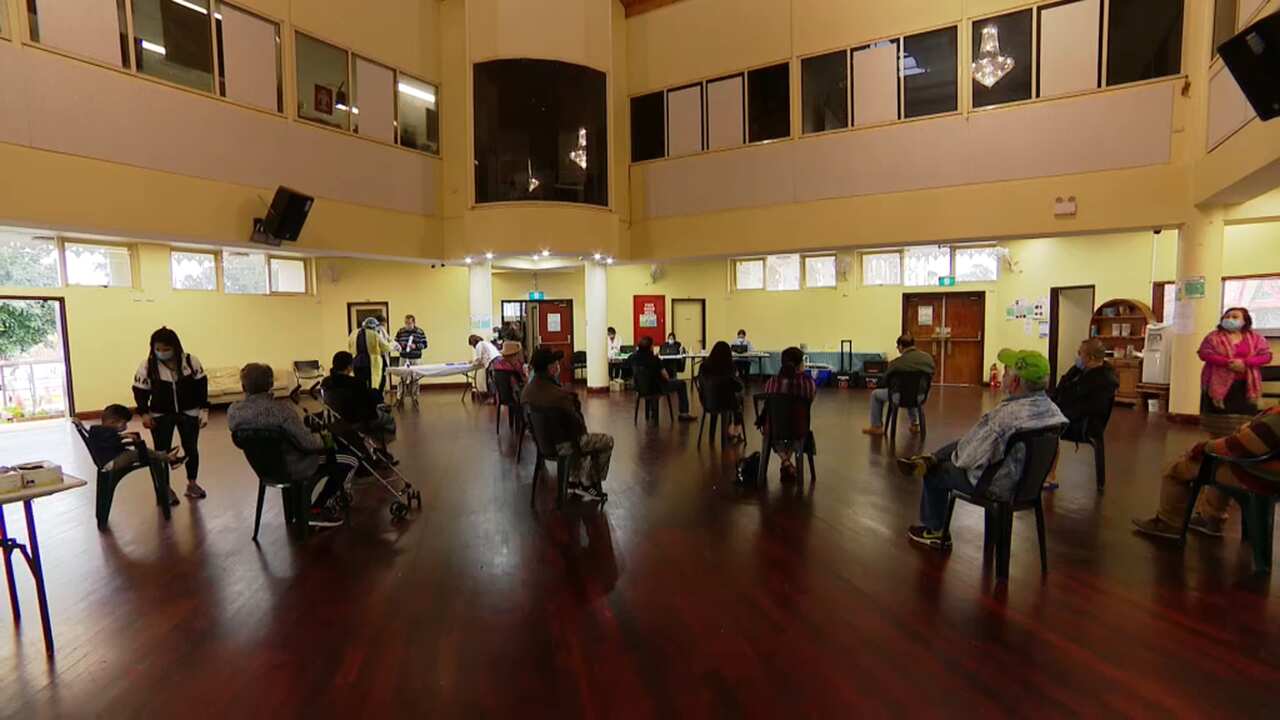 Inside the coronavirus clinic.