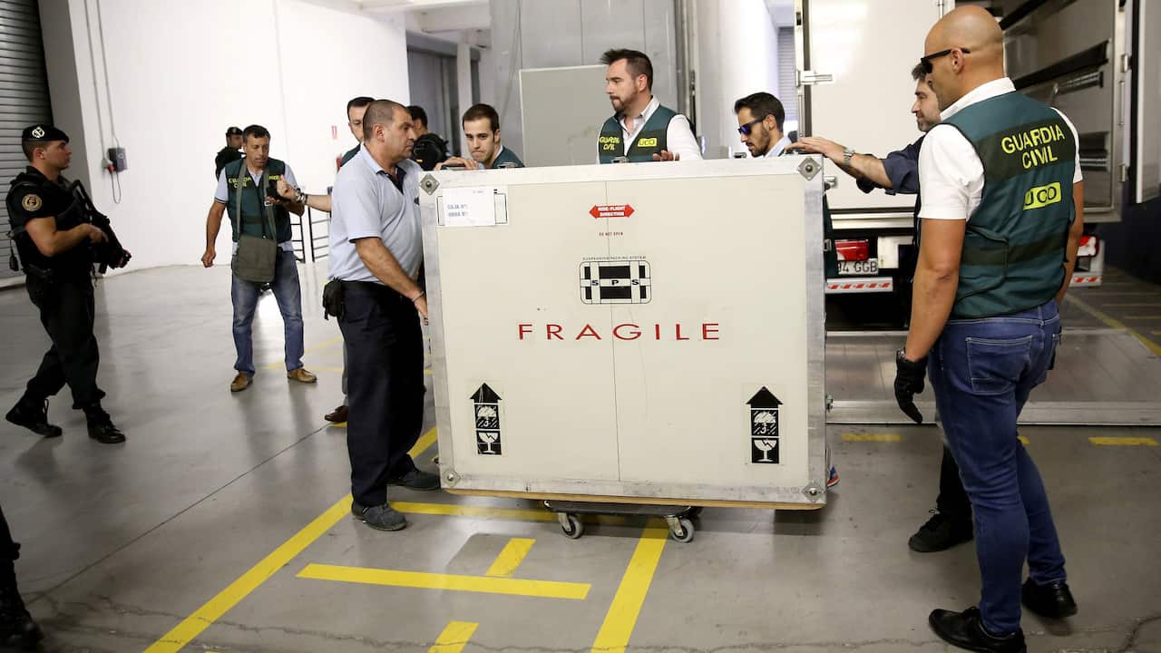 French customs seized the artwork in July 2015 on the Mediterranean island of Corsica.