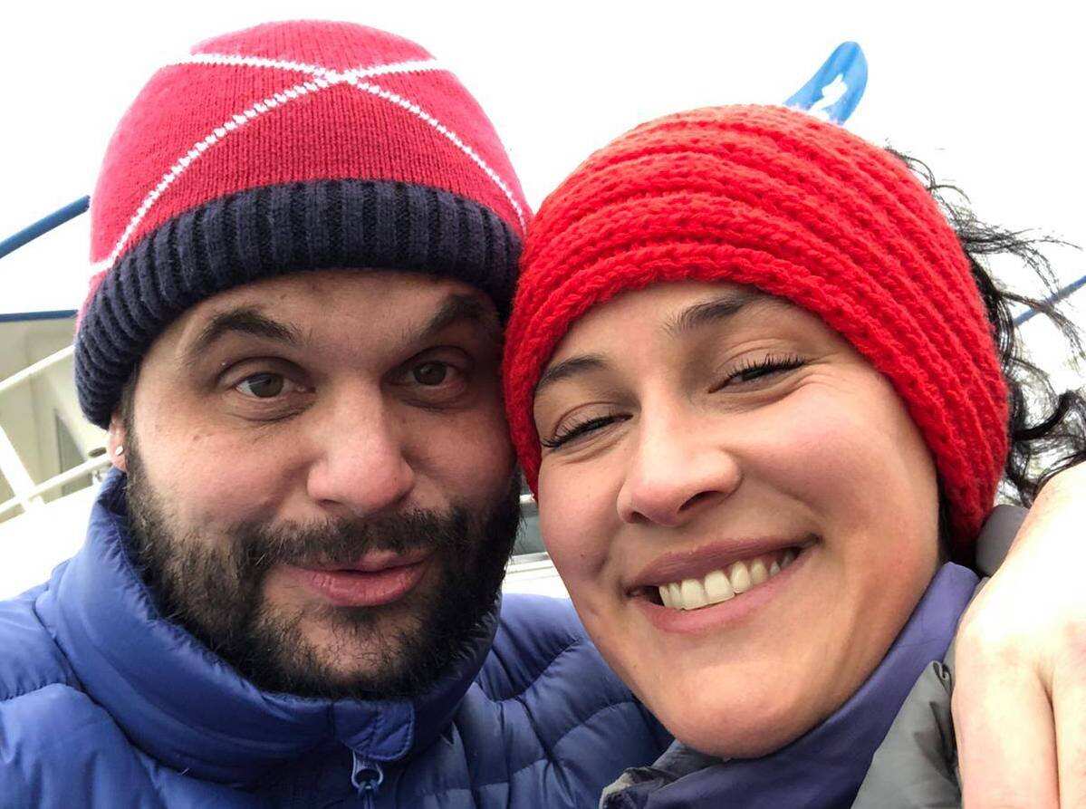 Pieter and his partner Fran 