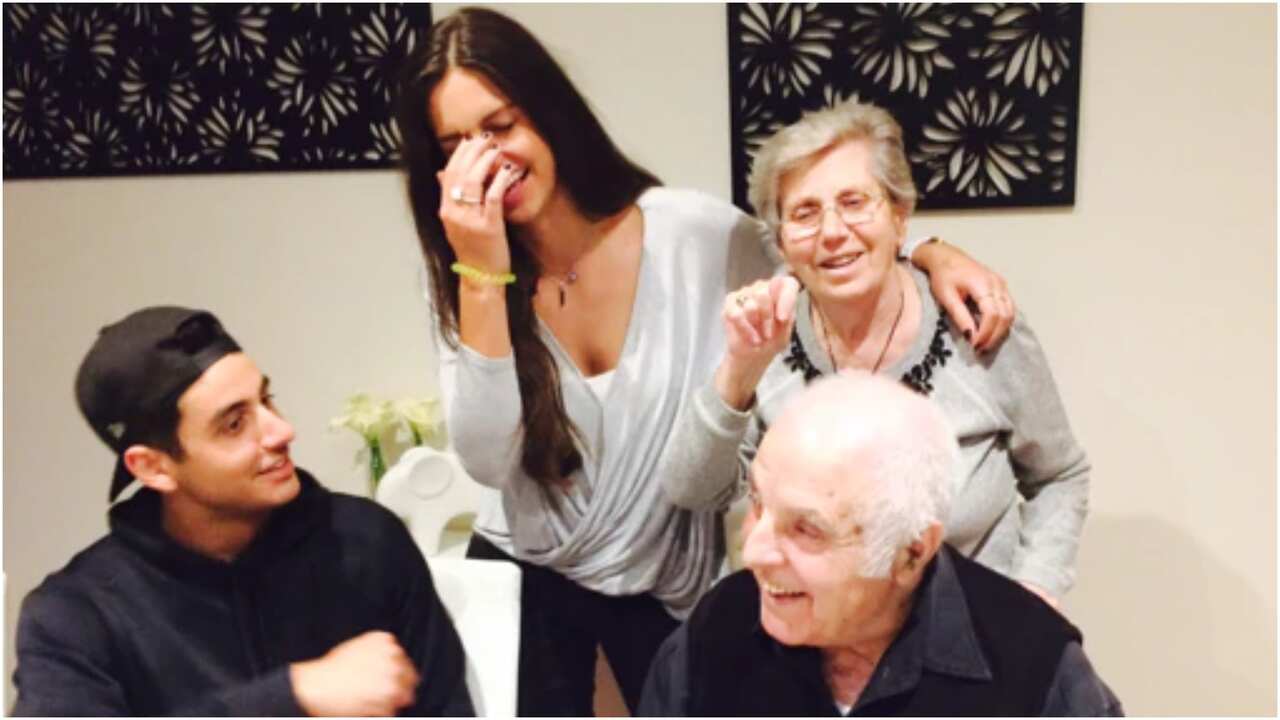 Serafia Pateritsas with her family