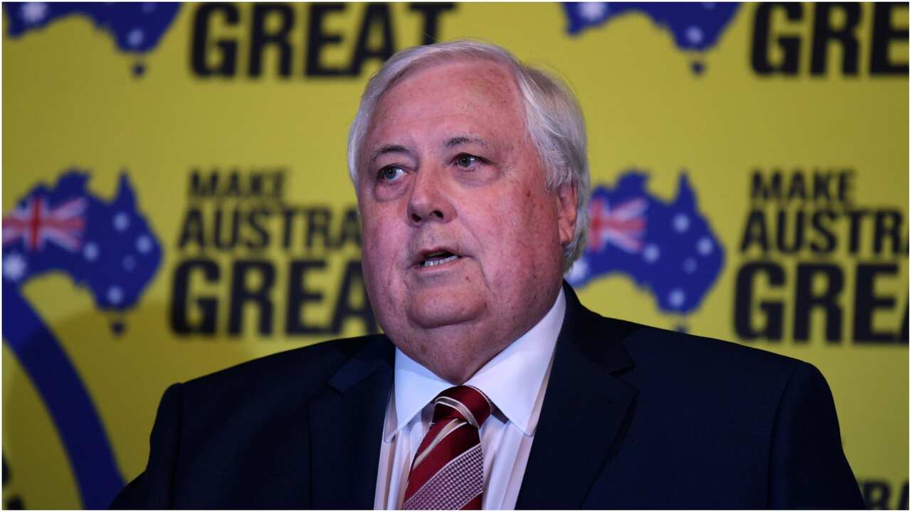 Clive Palmer of the United Australia Party
