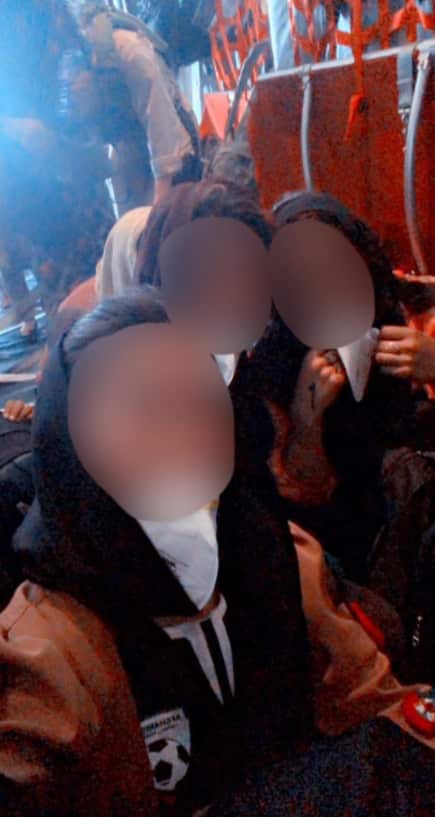 Afghanistan football players wait for evacuation flight