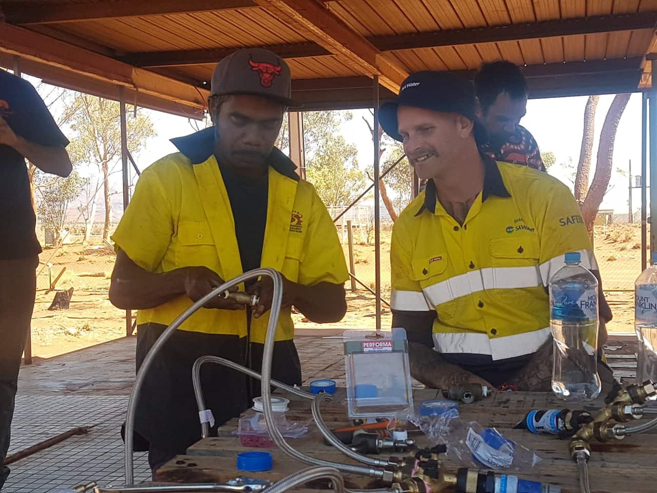 The plumbing course run by SA Water