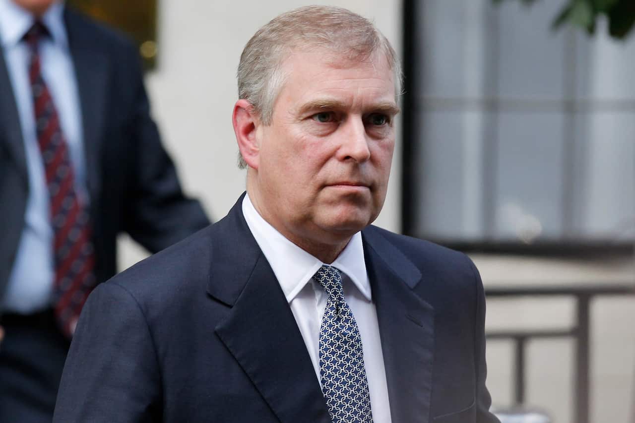 Queen Elizabeth II's second son, Prince Andrew.