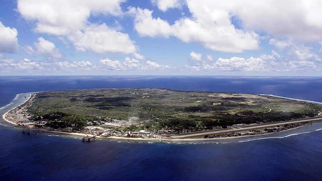 The island of Nauru.