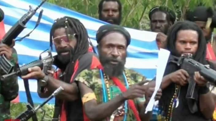 West Papua National Liberation Army fighters