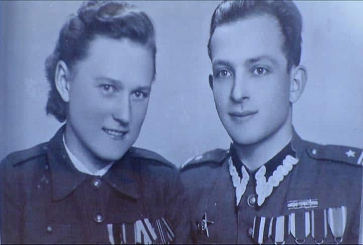 Ada Murkies and her husband Lt Antoni Murkies