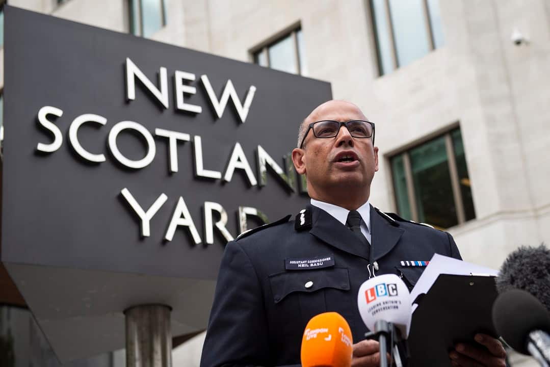 Metropolitan Police Assistant Commissioner and the National Lead for Counter Terrorism Policing in the UK Neil Basu.